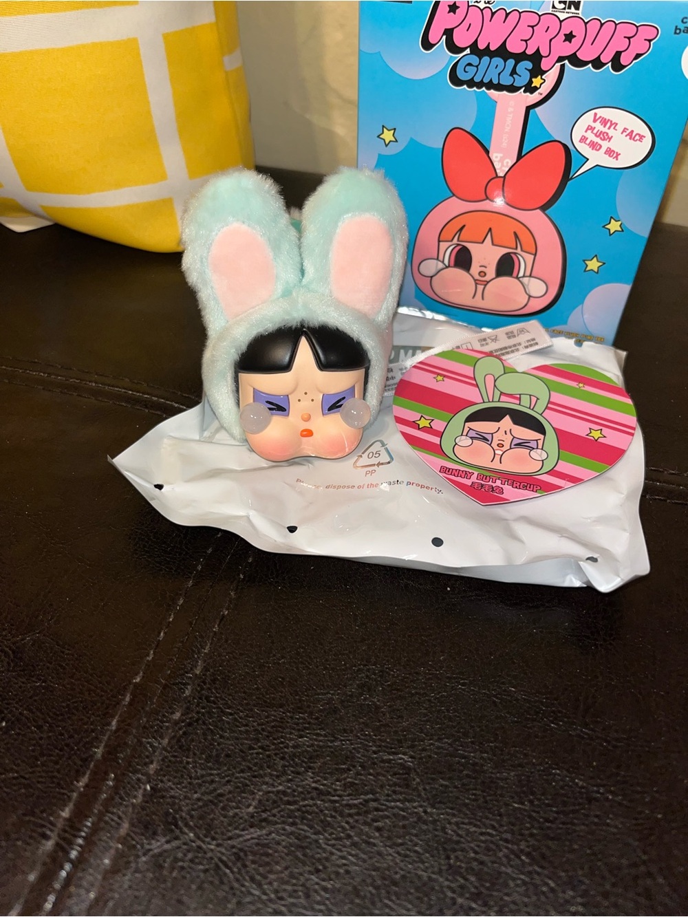 POP MART Powerpuff Girls VinyPOP MART Powerpuff Girls Vinyl Face Plush Blind Box